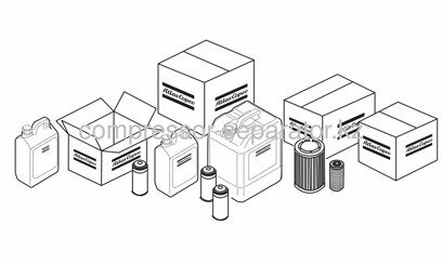 Сервис набор Atlas copco  2912500103 (500 м/ч)