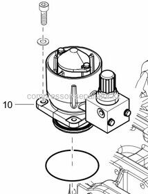 Впускной клапан Atlas copco 1638123180